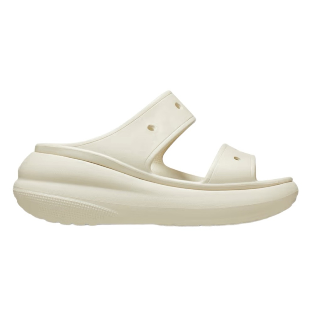 CROCS Women's Classic Crush Iconic Comfort Sandals Bone Size M 6‎ W 8